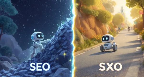La différence entre SXO et SEO expliquée simplement